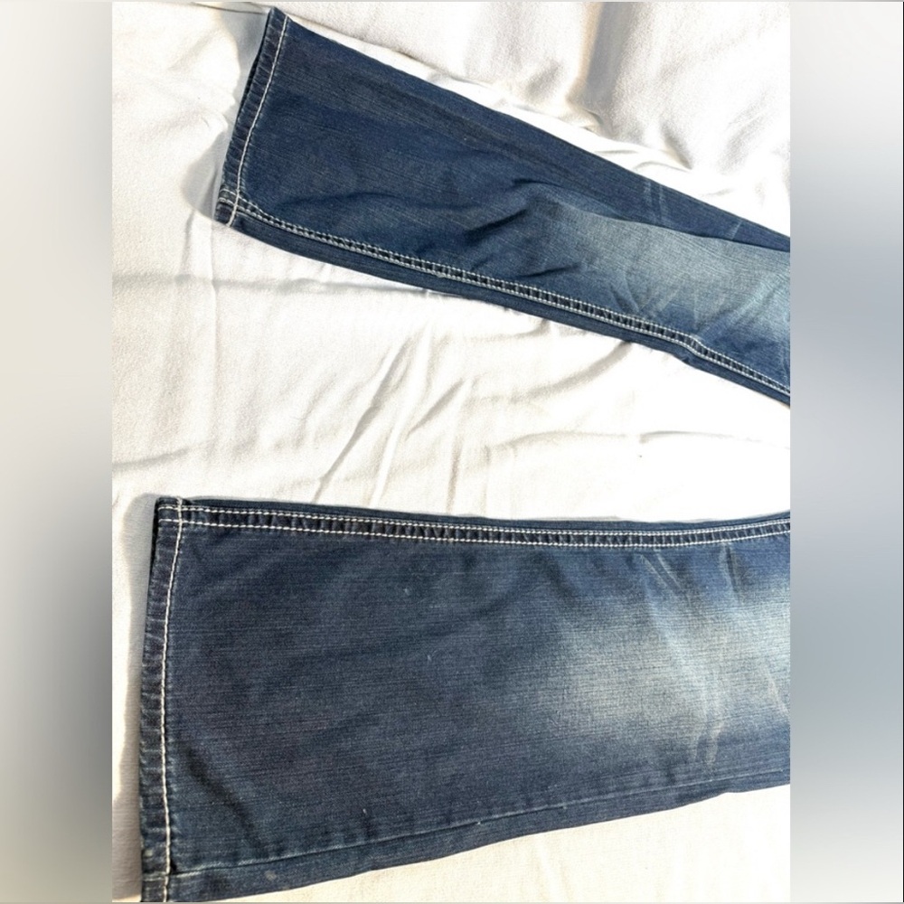 Antique Rivet Men's bootcut Blue Jeans size 34/30 NWT - Picture 5 of 12